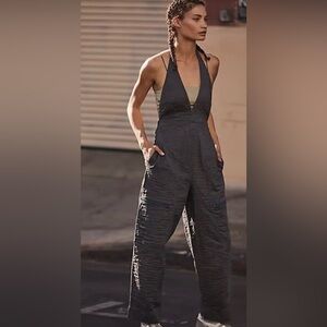FP Movement by Free People Grey-Blue Onesie